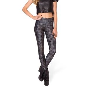 Black Milk chain mail leggings size MED GOT